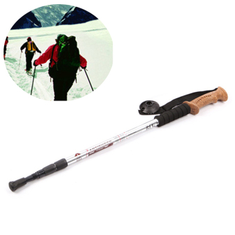 Hiking Walking Trekking Trail Poles Ultralight 3-section AdjustableCanes - Intl June 2018 - 4 Hiking Walking Trekking Trail Poles Ultralight 3-section AdjustableCanes - intl - 4