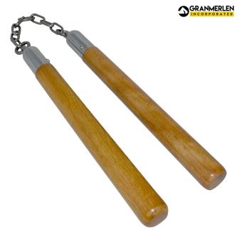 Huijun Sports Professional Wooden Chako (BROWN) June 2018 - 2 Huijun Sports Professional Wooden Chako (BROWN) - 2