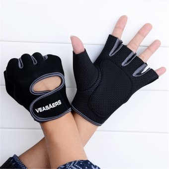 Jo.In Cycling GYM Half Finger Gloves Exercise Training (Gray) June 2018 - 2 Jo.In Cycling GYM Half Finger Gloves Exercise Training (Gray) - 2
