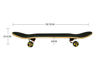 JOY The Skeleton Pattern Adult Skateboard June 2018 - 2 JOY The skeleton pattern adult skateboard - 2