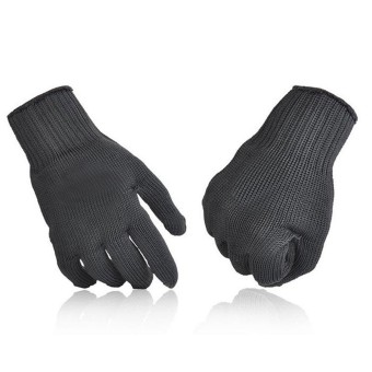 Kevlar Gloves Proof Protect Stainless Steel Wire Safety Gloves CutMetal Mesh Butcher Anti-cutting Breathable Travel Kit 1pair - Intl June 2018 - 3 kevlar Gloves Proof Protect Stainless Steel Wire Safety Gloves CutMetal Mesh Butcher Anti-cutting breathable Travel Kit 1pair - intl - 3