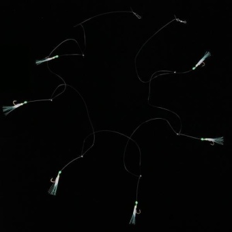MagiDeal 6Pcs Rigs Lures Sea Fishing Tackle Cod Flatties Bass Mackerel Rig Hooks 18# - Intl June 2018 - 3 MagiDeal 6Pcs Rigs Lures Sea Fishing Tackle Cod Flatties Bass Mackerel Rig Hooks 18# - intl - 3