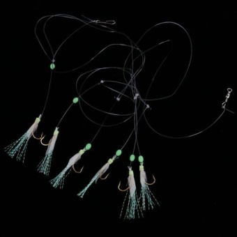 MagiDeal 6Pcs Rigs Lures Sea Fishing Tackle Cod Flatties Bass Mackerel Rig Hooks 18# - Intl June 2018 - 2 MagiDeal 6Pcs Rigs Lures Sea Fishing Tackle Cod Flatties Bass Mackerel Rig Hooks 18# - intl - 2