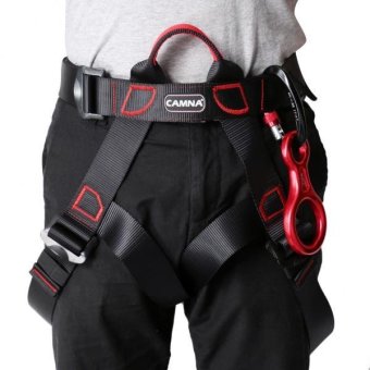 MagiDeal New Rock Climbing Sit Harness + 35KN Figure 8 Belay Device + 25KN Carabiner - Intl July 2018 - 3 MagiDeal New Rock Climbing Sit Harness + 35KN Figure 8 Belay Device + 25KN Carabiner - intl - 3
