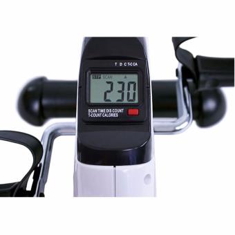 Mini Bike Pedal Exerciser W/ LCD Display (White-Black) June 2018 - 2 Mini Bike Pedal Exerciser w/ LCD Display (White-Black) - 2