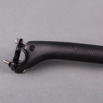 NO LOGO 3K Matte Carbon Fiber Seatpost Length Cycling Road Bike Mountain Bicycle Seat Post 31.6x400mm - Intl June 2018 - 4 NO LOGO 3K Matte Carbon Fiber Seatpost Length Cycling Road Bike Mountain Bicycle Seat Post 31.6x400mm - intl - 4