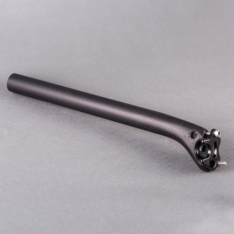 NO LOGO 3K Matte Carbon Fiber Seatpost Length Cycling Road Bike Mountain Bicycle Seat Post 31.6x400mm - Intl June 2018 - 3 NO LOGO 3K Matte Carbon Fiber Seatpost Length Cycling Road Bike Mountain Bicycle Seat Post 31.6x400mm - intl - 3