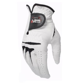 PGM Men's Golf Gloves Slip Breathable Sheepskin Gloves (White) April 2018 - 2 PGM Men's Golf Gloves Slip Breathable Sheepskin Gloves (White) - 2