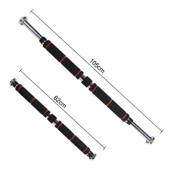 PopSky Indoor Pull-up Bar 62-105cm Indoor Fitness Door Portable Way Gym Bar Chin Up Bar For Home-Black - Intl June 2018 - 2 PopSky Indoor Pull-up Bar 62-105cm Indoor Fitness Door Portable Way Gym Bar Chin Up Bar for Home-Black - intl - 2