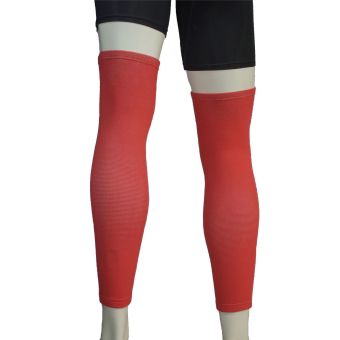 PROCARE PROTECT #6044UR Leg Sleeves 17-inch, Thigh Knee ShinSupport, Elastic 4-way Spandex Seamless PAIR (Red) June 2018 - 3 PROCARE PROTECT #6044UR Leg Sleeves 17-inch, Thigh Knee ShinSupport, Elastic 4-way Spandex Seamless PAIR (Red) - 3