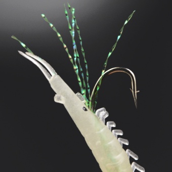 Sabiki 5 Shrimp Glow In The Dark Fishing Bait Baits Lure Catch Size16 Hook New - Intl June 2018 - 5 Sabiki 5 Shrimp Glow in the dark Fishing Bait Baits Lure Catch Size16 Hook New - intl - 5