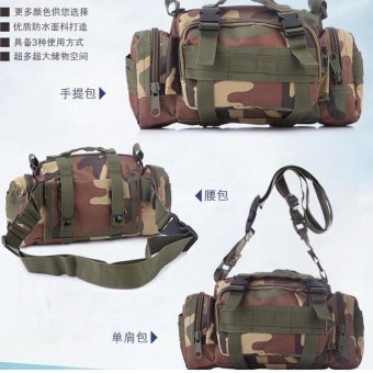 Sport Duffels Bags Camouflage Multi-functional 3P Magic Handbag Military Casual Sports Tactical Sling Bag Waist Bag With Many Pockets - Intl April 2018 - 4 Sport Duffels Bags Camouflage Multi-functional 3P Magic Handbag Military Casual Sports Tactical Sling Bag Waist Bag with Many Pockets - intl - 4