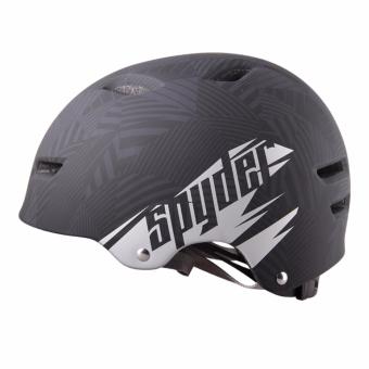 Spyder Urban Cycling Helmet Grind 351m (Matt Black/Silver) - Medium June 2018 - 4 Spyder Urban Cycling Helmet Grind 351m (Matt Black/Silver) - Medium - 4