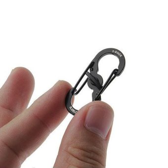 Stainless Steel Anti-theft Lock Key Buckle (Black) April 2018 - 2 Stainless Steel Anti-theft Lock Key Buckle (Black) - 2
