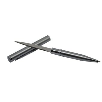 Tactical Pen Knife (Silver) Set Of 2 June 2018 - 2 Tactical Pen Knife (Silver) Set of 2 - 2