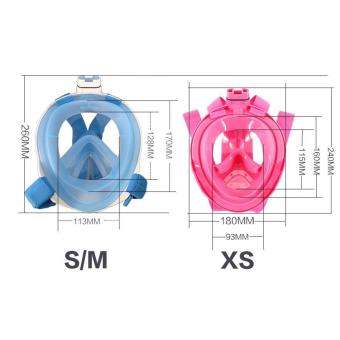 Thenice K1 Full-Face Easybreath Children Snorkeling Mask With Camera Holder Size:XS May 2018 - 3 Thenice K1 Full-Face Easybreath Children Snorkeling Mask With Camera Holder Size:XS - 3