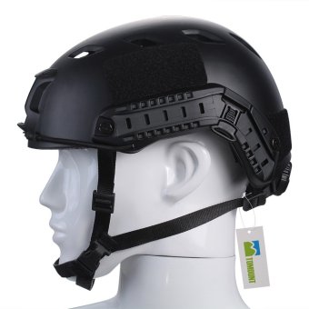 TOMOUNT Tactical Protective Helmet For Airsoft Paintball Combat ABS Black- Intl April 2018 - 2 TOMOUNT Tactical Protective Helmet for Airsoft Paintball Combat ABS Black- Intl - 2