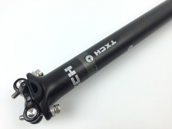 TXCH 3K Full Carbon Fiber Bicycle MTB Road Seatpost Bike Cycling Seat Post Parts 31.6*350mm MATTE June 2018 - 5 TXCH 3K Full Carbon Fiber Bicycle MTB Road Seatpost Bike Cycling Seat Post Parts 31.6*350mm MATTE - 5