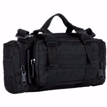 Wawawei Military Tactical Waist Pack Outdaoor Shoulder Molle PouchBag Camping Hiking With Free Mini Foldable All-In-One Monopod WithRemote Clicker (Black) June 2018 - 3 Wawawei Military Tactical Waist Pack Outdaoor Shoulder Molle PouchBag Camping Hiking with Free Mini Foldable All-In-One Monopod withRemote Clicker (Black) - 3