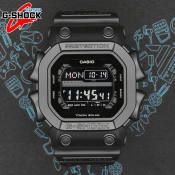 CASIO G Shock Watch - Men's Black Square Digital