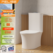 Pelise Automatic Ceramic Bidet Toilet Bowl Set