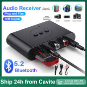 Bluetooth 5.2 Audio Amplifier with Mic and Transmitter