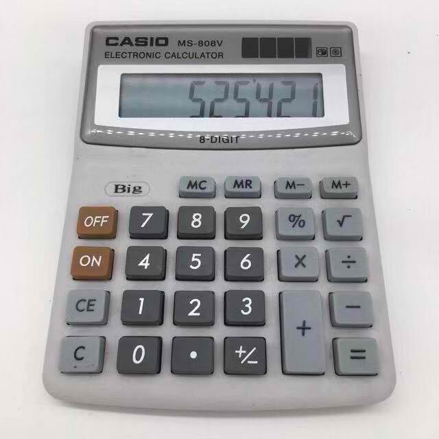 Casio MS-808V Solar Calculator