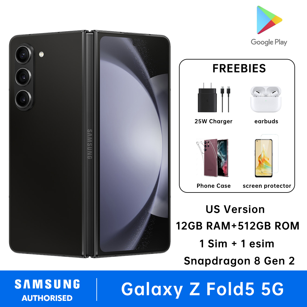 Samsung Galaxy Z Fold5 5G US Version Smartphone 12GB RAM + 512GB ROM Cell Phone