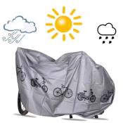 P7018 Waterproof Motorcycle and Bicycle Cover - Dust & Rain Protector