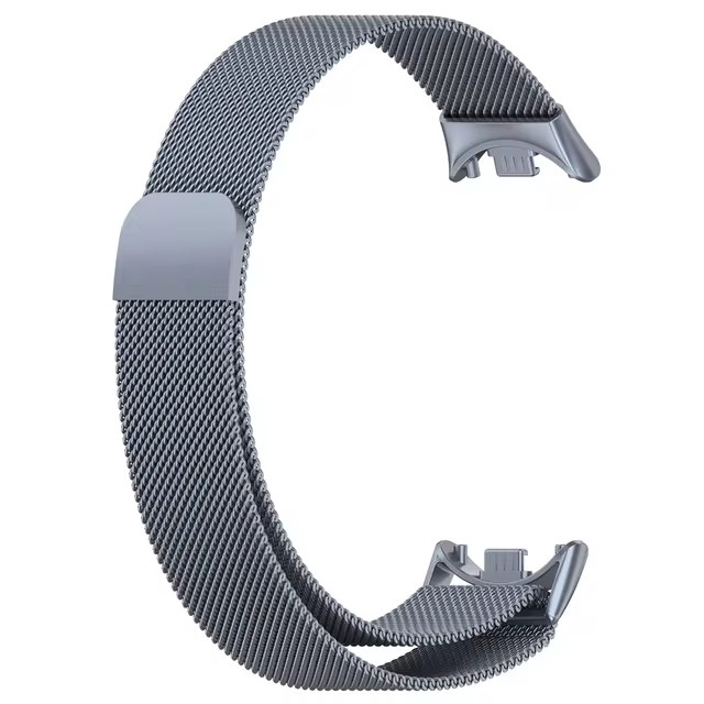 Đối với Xiaomi Smart Band 10 Dây đeo Mi Band 9 Đồng hồ kim loại Dây đeo bằng thép không gỉ từ tính M
