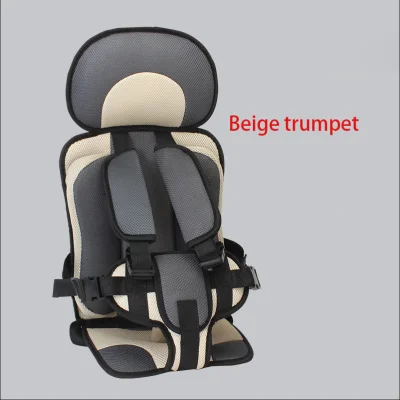 Kids Safe Seat Portable Baby Safety Seat Car Baby Car Safety Seat Child Cushion Carrier 8 colors Size（Large） (2)