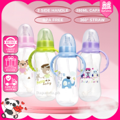 DAPANDA Baby Leak Proof Bottle with Handles, 280ML