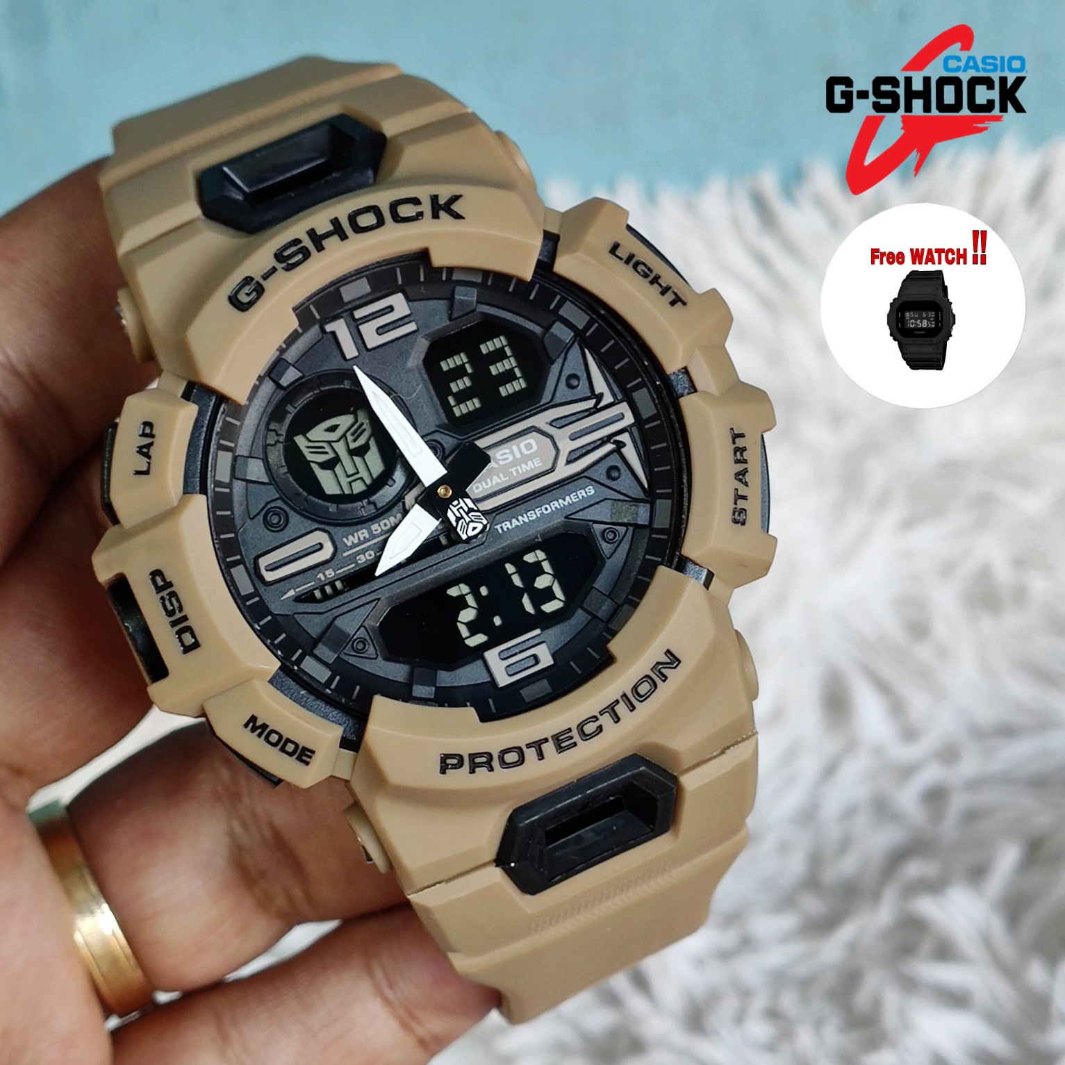 Transformers X Gshock Gba900 Stylish Water Resist Shock Proof