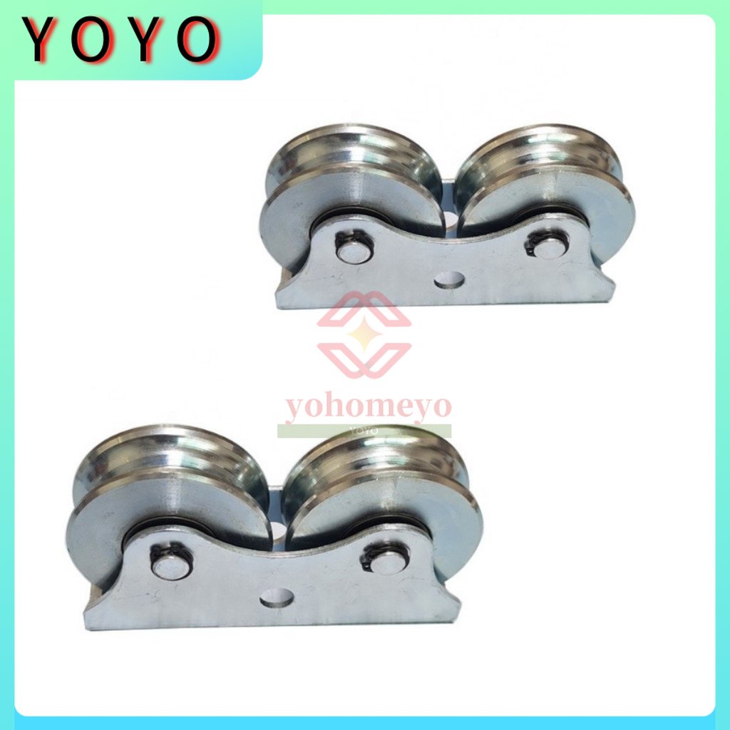 COD 2 in 1 sliding gate track roller Sliding gate double roller gate wheel