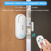 Daytech Wireless Door Sensor with Remote Siren Alarm