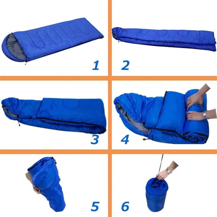 Envelope Folding Outdoor Sleeping Bag camping sleeping bag