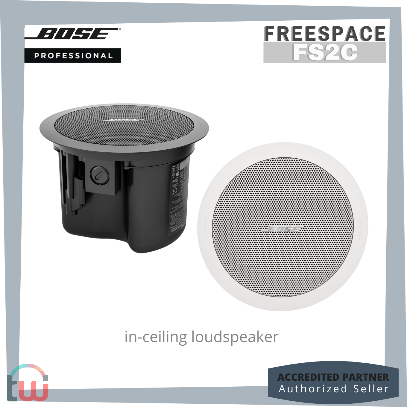 BOSE FS2C In-Ceiling Loudspeakers - Pair