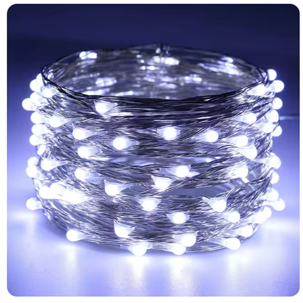 USB LED String Light 1M 3M 5M 10M Fairy Christmas Lights Copper Wire Wedding Garland Lights for Christmas Holiday Party Decoration