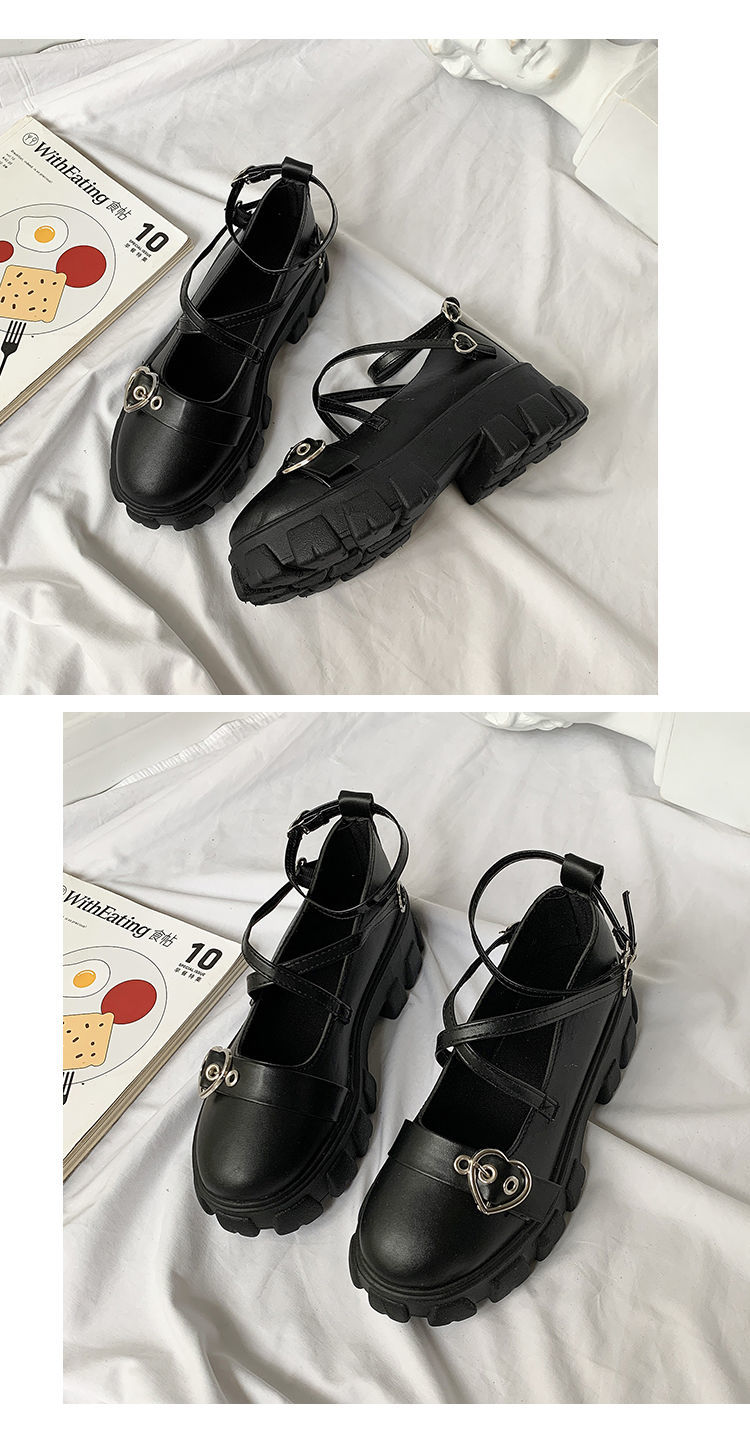 2022 Spring New Lolita Japanese jk leather shoes women Summer Student Korean style easy matching cute girl Mary Jane shoes