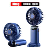 Kimp Portable Mini Fan: USB Rechargeable Handheld Cooling Fan