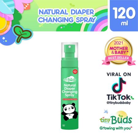 Tiny Buds Quick & Easy Natural Diaper Changing Spray