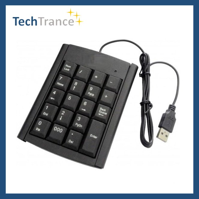 TechTrance Mini Numeric Number Pad PC Keypad Keyboard K-012