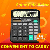 Multi-functional Solar Calculator