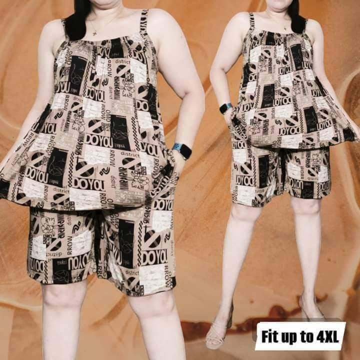 PLUS SIZE TERNO TERANTE SHORT UP TO 4XL