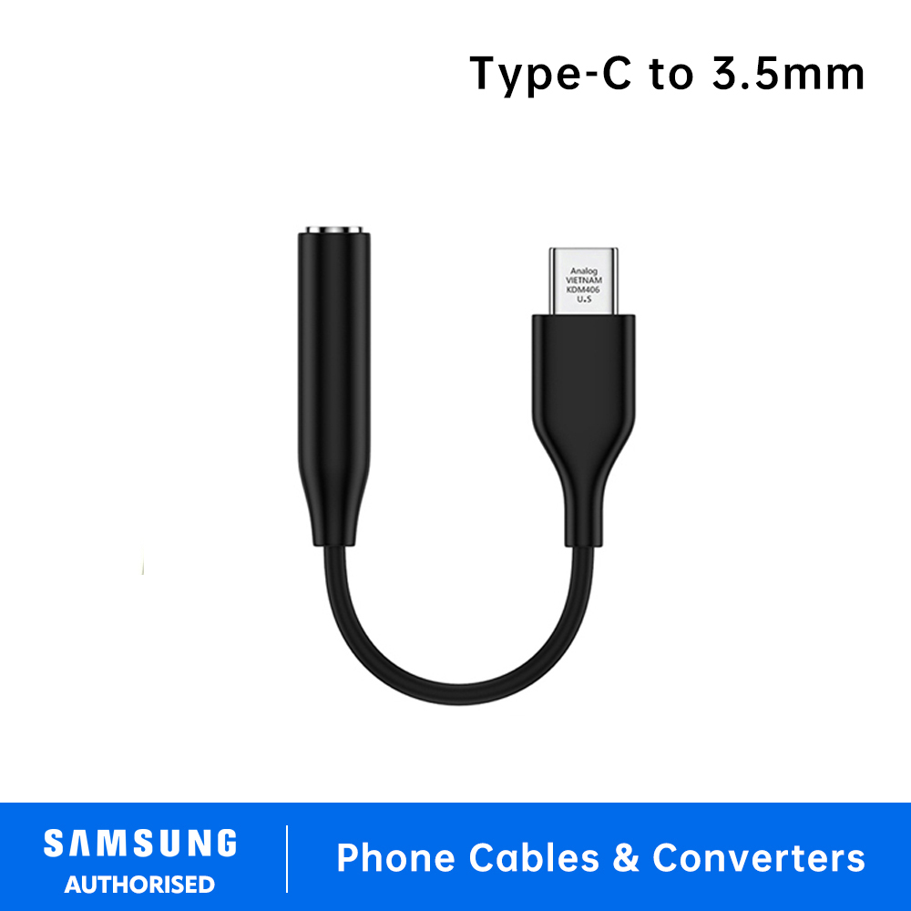 Samsung Type-C to 3.5mm Headphone Jack Adapter Audio Cable Original For Samsung
