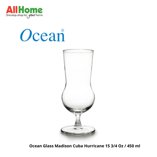 Transparent 450ml Ocean Cuba Hurricane Cocktail Glass