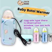 CoCo Stroller Baby Bottle Warmer - Portable USB Milk Heater