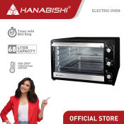 Hanabishi Electric Oven - 68L with Convection & Rotisserie
