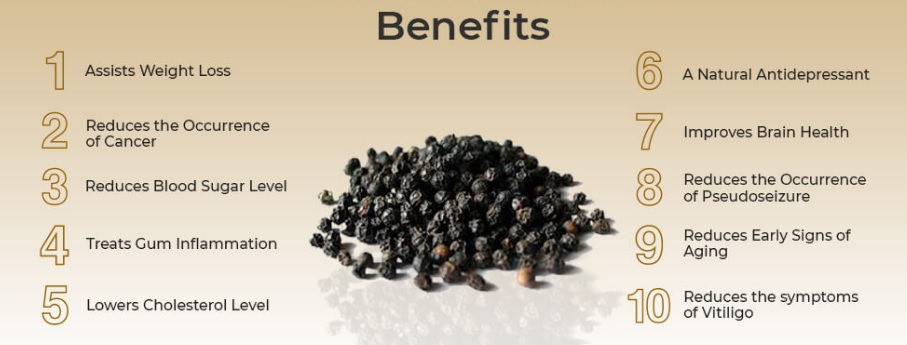 Black Pepper Nutrition Facts and Health Benefits