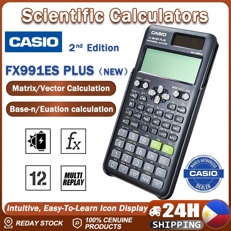 【COD】 Scientific Calculator Original Casio Fx 991es Plus 82MS